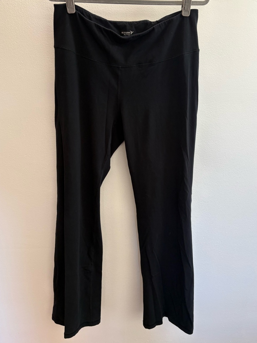 Old Navy Black Go Dry Bootcut Athletic Yoga Pants XL